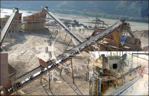 砂石生產(chǎn)線現(xiàn)場,砂石生產(chǎn)線,砂石生產(chǎn)線設(shè)備,砂石線